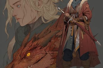 design a dnd character art and dnd character art