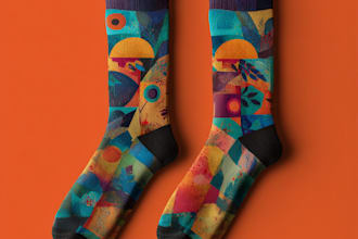 create socks design according to your requirement