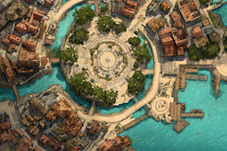 create your fantasy city map