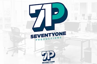 design awesome production logo with unlimited revision