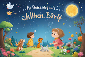 design children book children story book cover