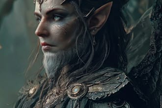 draw an illustration for your game, book or movie