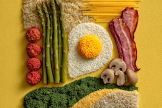 make a food pop art of your food