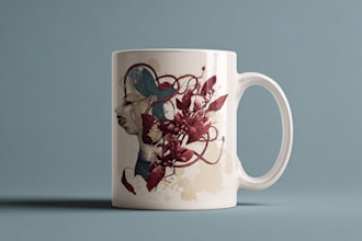 create awesome mug designs