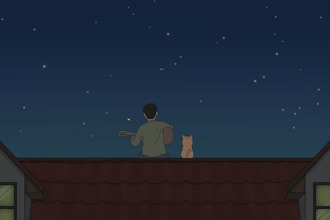 draw cozy lofi anime illustrations