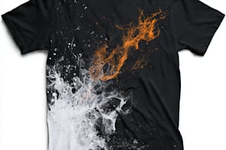 bulk custom typography logo t shirt design