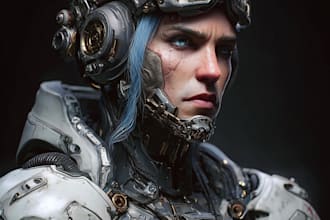 draw creature concepts in a realistic style