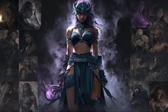 do character and creature art illustration