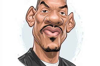 make cartoon caricature, avatar