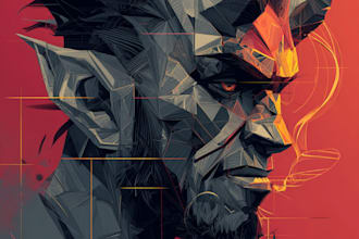 paint digital abstract art illustration
