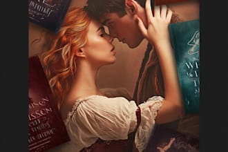 design stunning fantasy book cover art book design