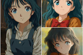 do anime moe style from cartoon