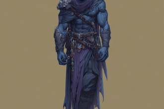 create a dark fantasy character for you
