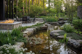 design your 2d site plan and landscape plan