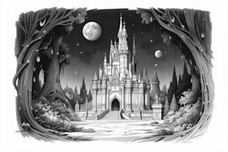 draw your photo into disney portrait sketch