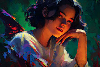 digital paint anything for you in procreate
