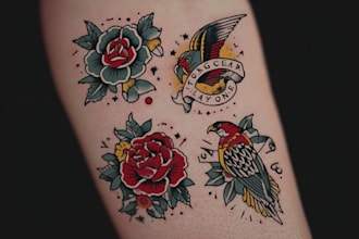 do neo traditional and oldschool tattoo designs
