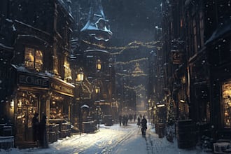 draw a cyberpunk futuristic city art illustration