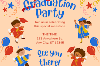 design professional party flyers, invitations
