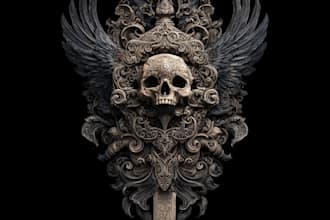 use my experience as a tattoo artist to create custom tattoo