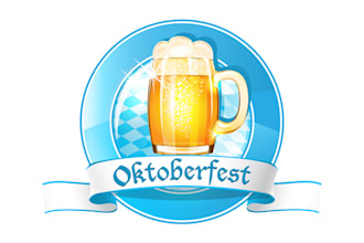 make a high quality oktoberfest mascot logo design with any file