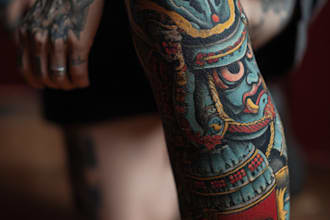 design a polynesian maori tribal tattoo