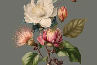 make botanical product illustration
