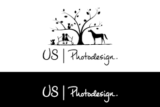 create professional minimalist tree logo