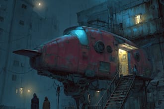 sci fi illustration and sci fi art