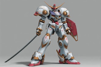 build, paint, and customize your gundam model kit gunpla commission