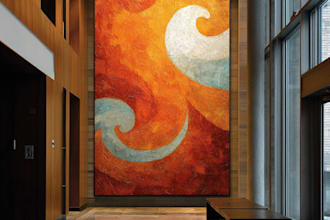 draw your abstract art and surreal acrylic art