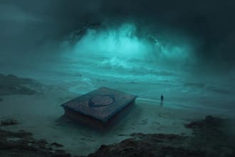 design unique book cover,fantasy book cover