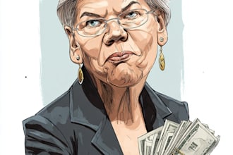 make a political or satirical cartoon