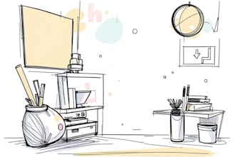 develop industrial and product design concept by sketches