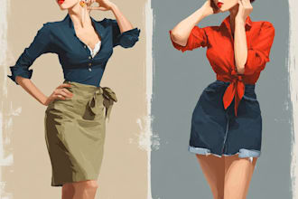 pin up girl and pin up girl illustration
