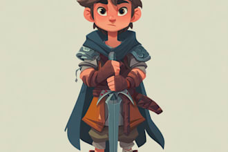 make 2d game characters and game assets
