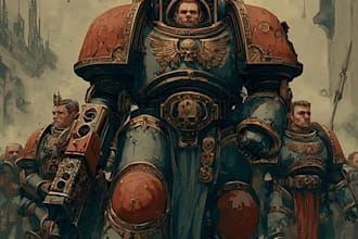 your model figurines diorama miniatures warhammer