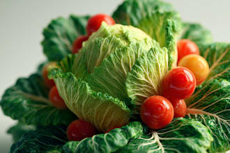 draw realistic plants, vegetables, fruits