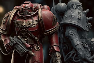 paint your miniatures from warhammer 40k, age of sigma