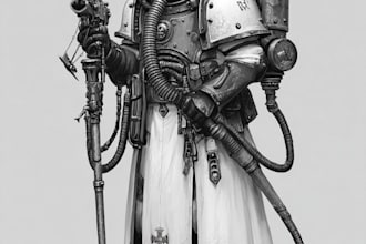 paint custom miniatures, warhammer 40k, anime