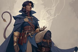draw character designs for monsters