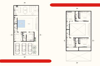 haré planos 2d profesionales en autocad con entrega rápida