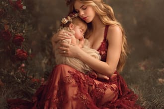 do maternity, newborn, children, family and model photo retouching in photoshop