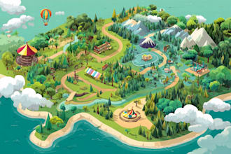 map illustration vector illustration vector map