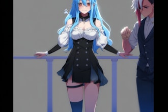 do an illustrate your vtuber oc in anime style