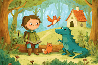 design children story book illustration children book