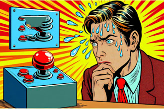 draw a professional pop art portrait