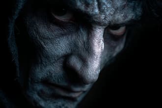 make a dark horror and fantasy horror character
