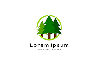 design best quality rain forest conservation logo