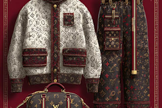 create vintage luxury streetwear designs